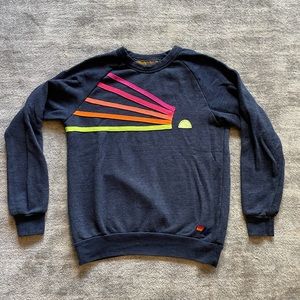 Aviator Nation Daydream Neon Sweatshirt XS